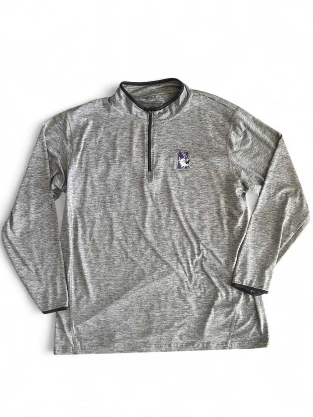 Gray Colosseum Brand University of Northwestern Quarter Zip Men’s Size XXL